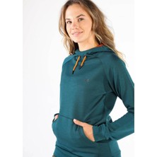 Woolona Scout Unisex Kapüşonlu Sweatshirt - Gre