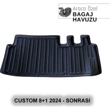 Elorcar Ford Custom 8+1 2024 - Sonrası 3D Bagaj Havuzu