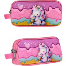 Ümit Çanta Cennec Unicorn Ice Cream Kalem Çantası 20X10X6