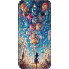 Honor Magic 8 Lite Kılıf Desenli Baskılı Tpu Rubber Kapak Mutlu Kız