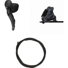 SHIMANO Shımano Grx BR-RX410(F),ST-RX610(L) Ön Dısk Fren Seti