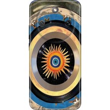 Honor Magic 8 Lite Kılıf Desenli Baskılı Tpu Rubber Kapak Nazar