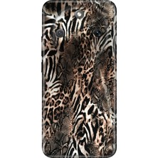 Honor Magic 8 Lite Kılıf Desenli Baskılı Tpu Rubber Kapak Leopar Sanat
