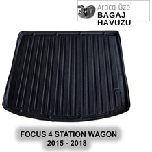 Elorcar Ford Focus 4 Statıon Wagon  2015 - 2018 3D Bagaj Havuzu