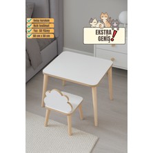 Mesavista Çocuk Aktivite Masası, Etkinlik Masası, Çocuk Düz Çalışma Masası- Sandalye Takımı Yaz- Sil Yüzey