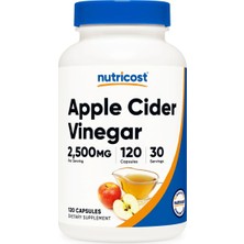 Nutricost Apple Cider Vinegar 2,500MG 120 Capsules