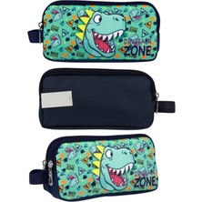 Ümit Çanta Cennec Dinosaur Zone Kalem Kutusu 20X10X6