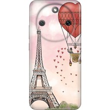 Nurdic Honor Magic 8 Lite Kılıf 0.4mm Lazer Kesim Silikon Kapak Eiffel