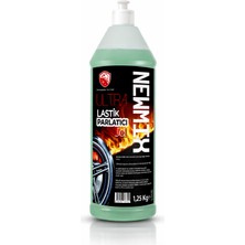 Newmix Jel Lastik Parlatıcı 1.25KG+UYGULAMA Süngeri