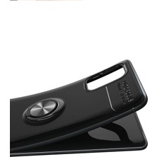 Poyraz Market Newface Samsung Galaxy M31S Kılıf Range Yüzüklü Silikon - Kırmızı