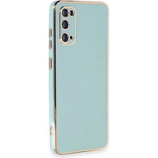 Poyraz Market Newface Samsung Galaxy S20 Kılıf Volet Silikon - Açık Yeşil