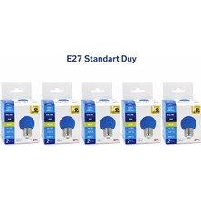 K2 1 Wat  Gece Ampulu Mavi 5 Adet