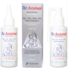 Dr. Animaı 100 ml | Kedi & Köpek Için Göz, Kulak, Ağız Bakım ve Temizleme Solüsyonu (3'ü 1 Arada)
