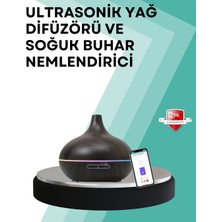 Poyraz Market Büyük Su Hazneli Ultrasonik Difüzör ve Oda Nemlendirici