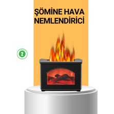 Poyraz Market Aromaterapi Destekli Ultrasonik Nemlendirici USB Bağlantılı Sessiz Model