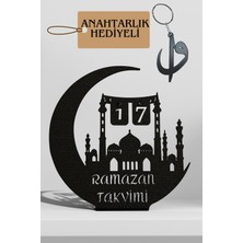 Metal Tablo Dekor Ramazan Takvimi Plastik - Ramazan Sayacı