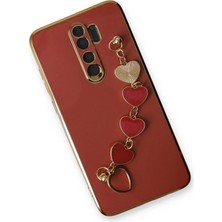 Poyraz Market Newface Xiaomi Redmi Note 8 Pro Kılıf Esila Silikon - Kırmızı