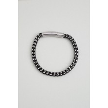 So CHIC Metalik Stil Çelik Erkek Bileklik