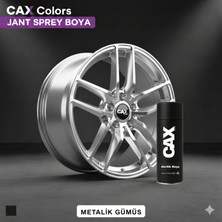 Cax Metalik Gümüş Jant Sprey Boya 400ML - Isıya Dayanıklı, Orijinal Jant Rengi ve Işıltılı Görünüm