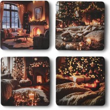 Hedea Cozy Home Bardak Altlığı Set 4