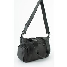 ÖZER6018-SANMORRIS Hafif ve Dayanıklı Paraşüt Kumaş El ve Çapraz Askılı Çok Bölmeli Çanta