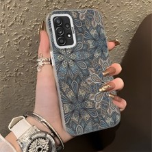HONTINGA Samsung Galaxy A52S 5g ile Uyumlu Kılıfı Silikon Kenar Sert Arka Düşüme Önleyici Basitlik Anti Düşme Kamera Korumali Klasik Desen Telefon Kılıfı Kadın ve Erkek Için Uygundur K1-0630