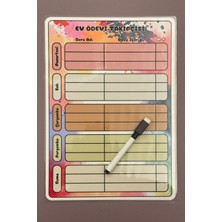 Caps Office Günlere Bölünmüş Haftalık Masaüstü Planlayıcı ve Notlar