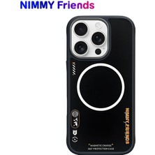 Nimmy iPhone 16 Uyumlu 3D Değiştirilebilir Magsafe Özellikli Protection Silikon Kılıf