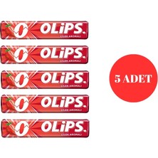 Olips Çilek Aromalı Bonbon Şekerleme 28 G (5 Adet)