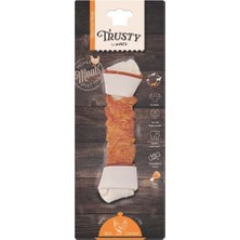 M-Pets Trusty Tavuklu ve Sığır Derili Düğümlü Köpek Çiğneme Kemiği 20.3 cm