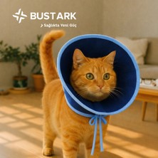 Bustark Kedi Bez Yakalık - Mavi - 10 Adet