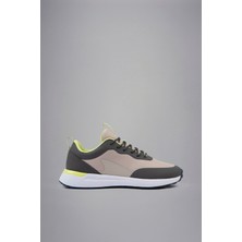 Paul & Shark Erkek Bağcıklı Yürüyüş Logo Detaylı Bej Sneaker 24418001-I29