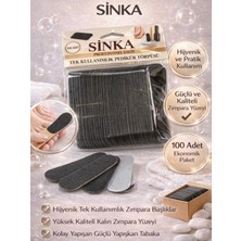 Normadia Tek Kullanımlık Pedikür Törpüsü 100'LÜ Paket, Güvenli ve Pratik Kullanım