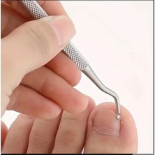 Normadia Paslanmaz Çelik Derin Temizlik Kavisli Tırnak Kaşığı, Kaymaz Tutuş