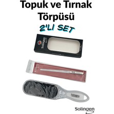 Normadia Topuk ve Tırnak Törpüsü 2'li Set, Pürüzsüz ve Bakımlı Ayaklar Için