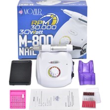 Normadia Elektrikli Tırnak Törpüsü Makinesi 30W 30.000 Rpm Beyaz