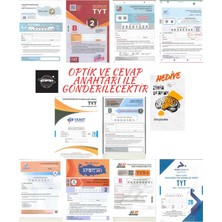 Karma Kitaplar Türkiye Geneli Tyt 10ADET Kurumsal Deneme Optik ve Cevap Anahtarı +ZİHİNDENEME/KURUMSAL632