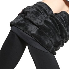 Laros Kadın Siyah Içi Peluş Termal Tayt BGL-ST04945