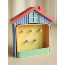 Genç 3D Ev Anahtarlığı Askısı | Home Key Hanger | Duvar Tipi Anahtar Askılığı