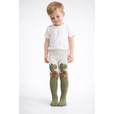 Gigi Giyim Hayvan Desenli Erkek Çocuk Külotlu Çorap