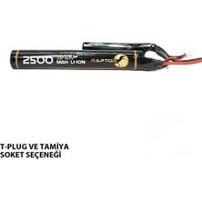 Uk-Mod Li-Ion Pil Airsoft Raptor 2500 Mah