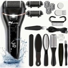 Normadia 10’lu Elektrikli Ayak Bakım Seti, Taşınabilir ve Şarjlı Pedikür Aracı