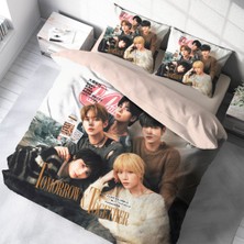 Hediyechy Txt Temalı Çift Kişilik Nevresim Takımı