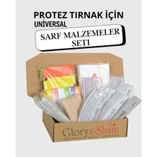 Normadia Protez Tırnak Törpü Seti, Güçlü ve Zarif Tırnak Bakımı Araçları