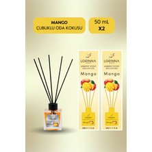 Lorinna Paris Mango Çubuklu Oda Kokusu Set 2X50 ml