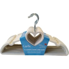 Lorin 20LI Kadife Elbise Askısı Bej