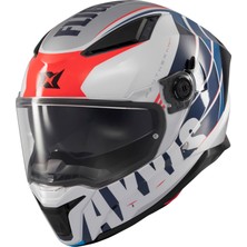 Axxis Panter Sv Flight A7 Parlak Kırmızı Mavi Beyaz