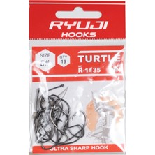 Ryuji R-1135 Turtle Black Nickel Iğne