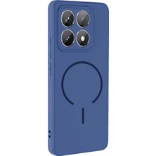 Adige Xiaomi 14T Pro Kılıf Silikon Meta Magsafe Kablosuz Şarj Özellikli