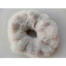 Makmery Peluş Simit Toka Beyaz